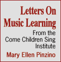 Letters on Music Learning E-BOOK
